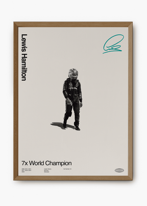 Quadro Lewis Hamilton World Champion
