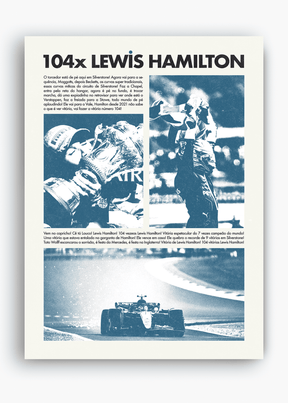 Quadro Lewis Hamilton Silverstone