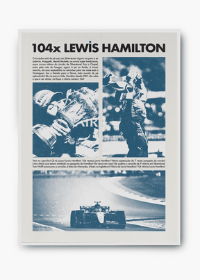 Quadro Lewis Hamilton Silverstone