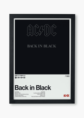 Quadro AC/DC Back in Black
