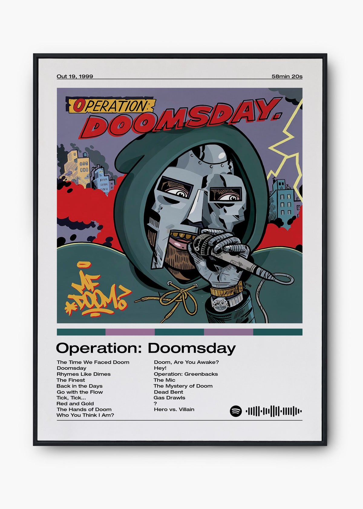 Quadro MF Doom Operation: Doomsday