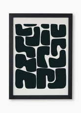Quadro Flow Preto VI