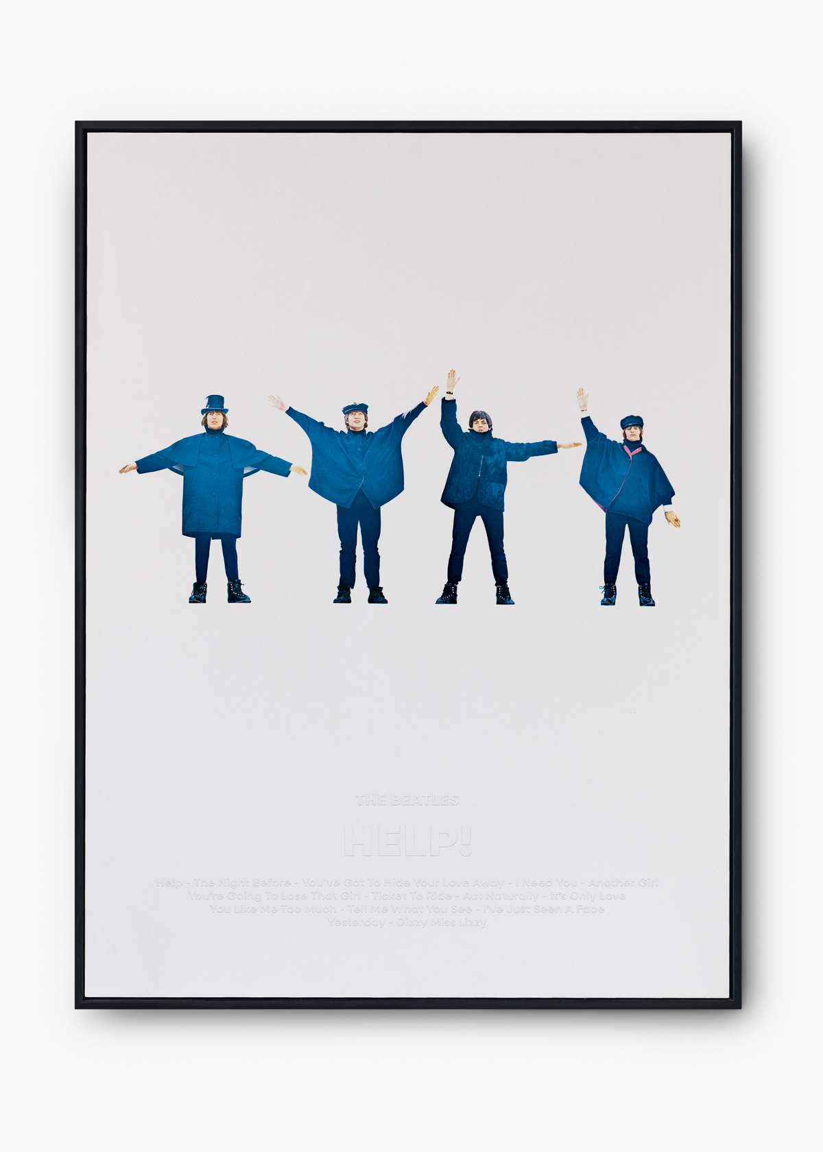 Quadro The Beatles Help! Capa