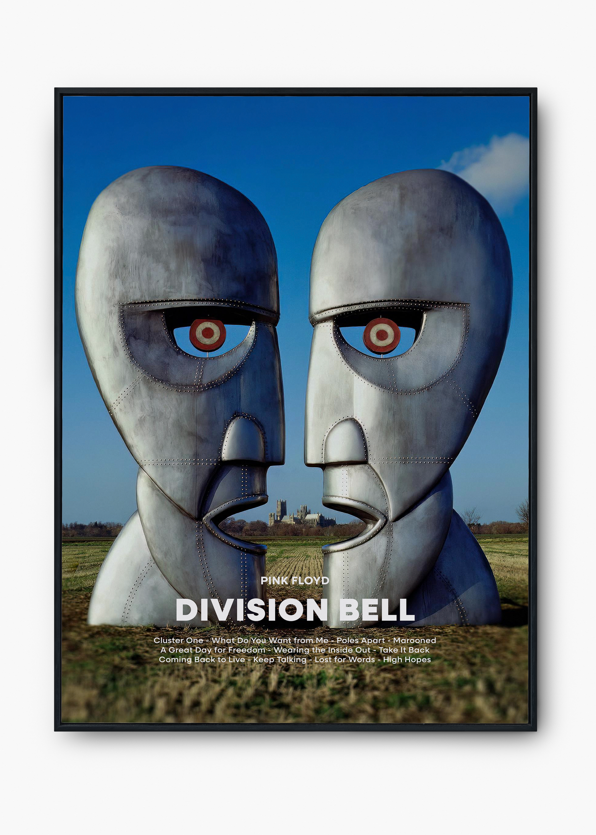 Quadro Pink Floyd Division Bell Capa