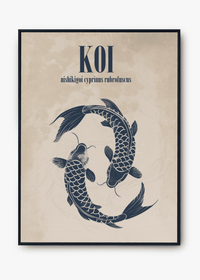 Quadro Koi Fish