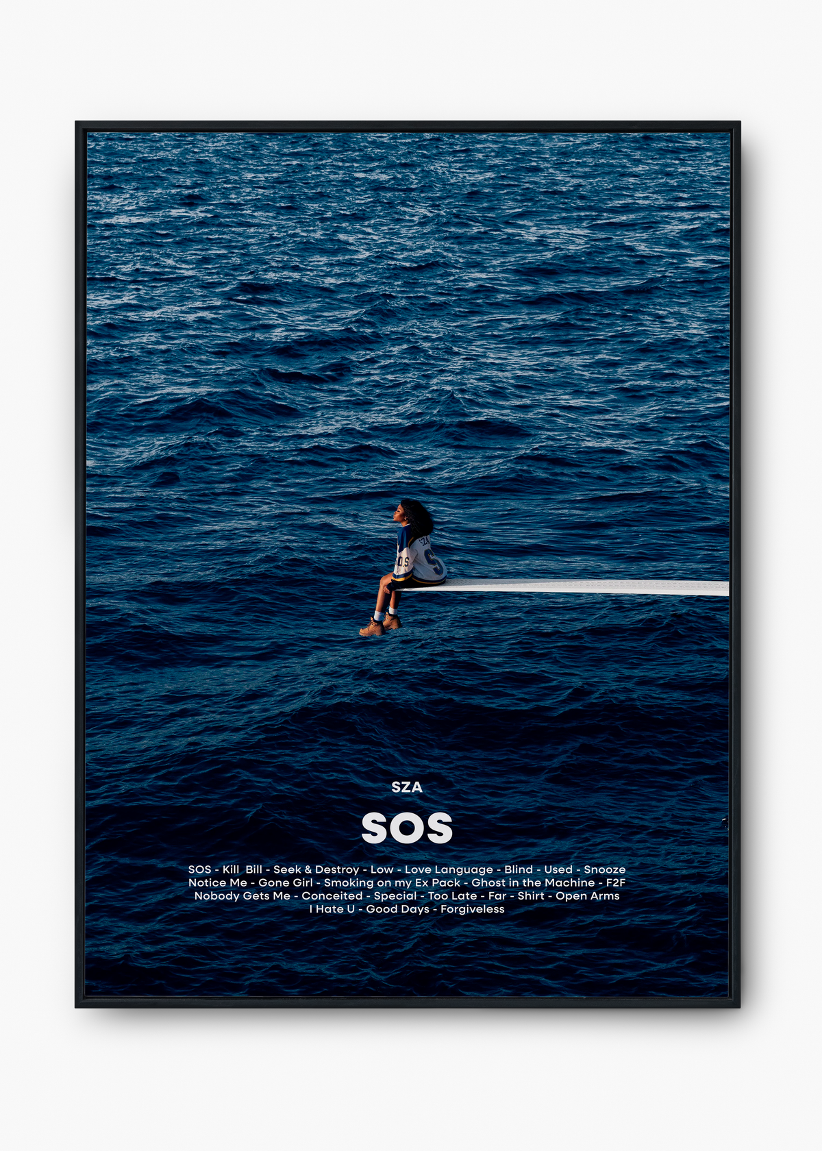 Quadro SZA SOS Capa