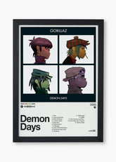 Quadro Gorillaz Demon Dayz