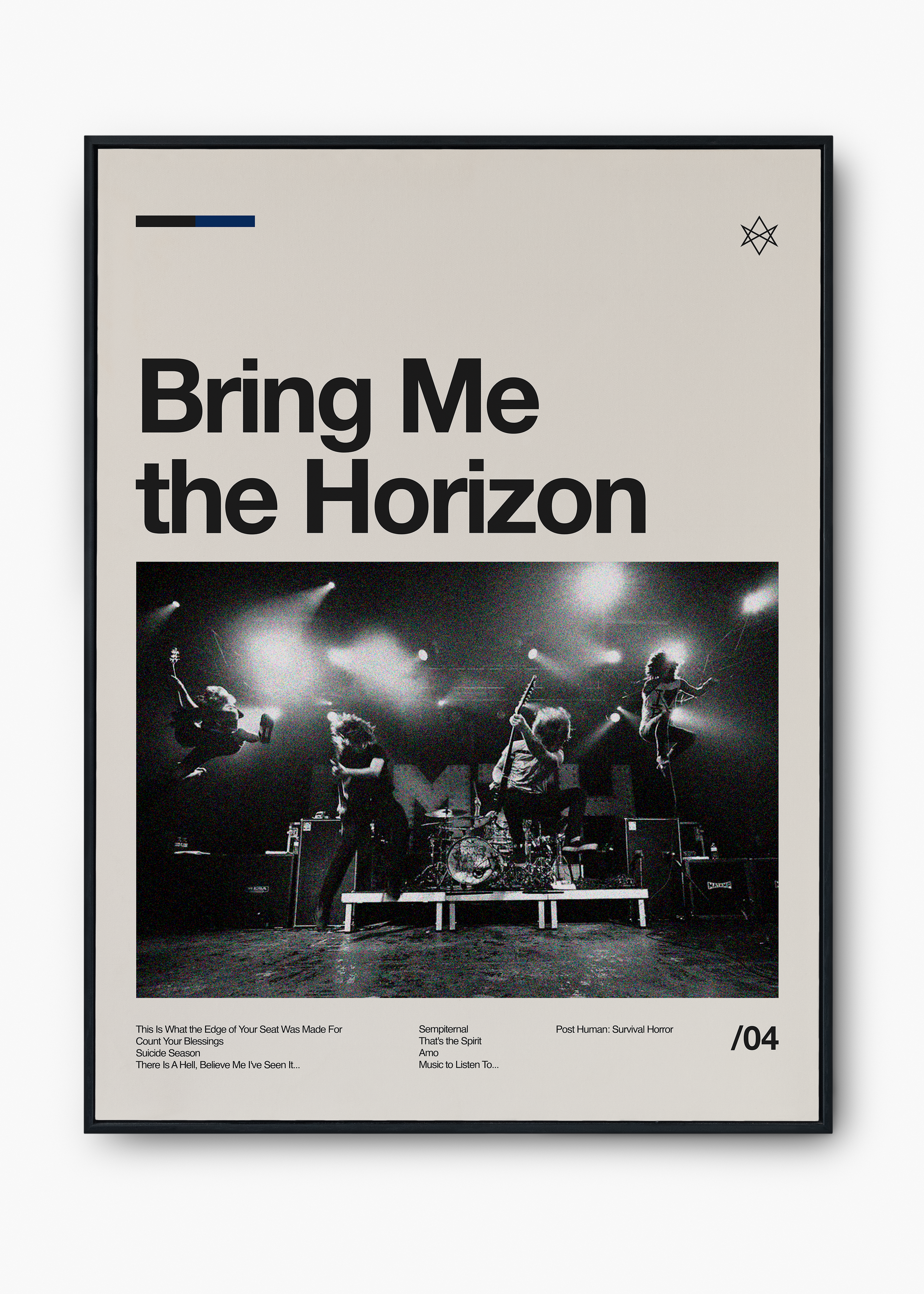 Quadro Banda Bring Me The Horizon