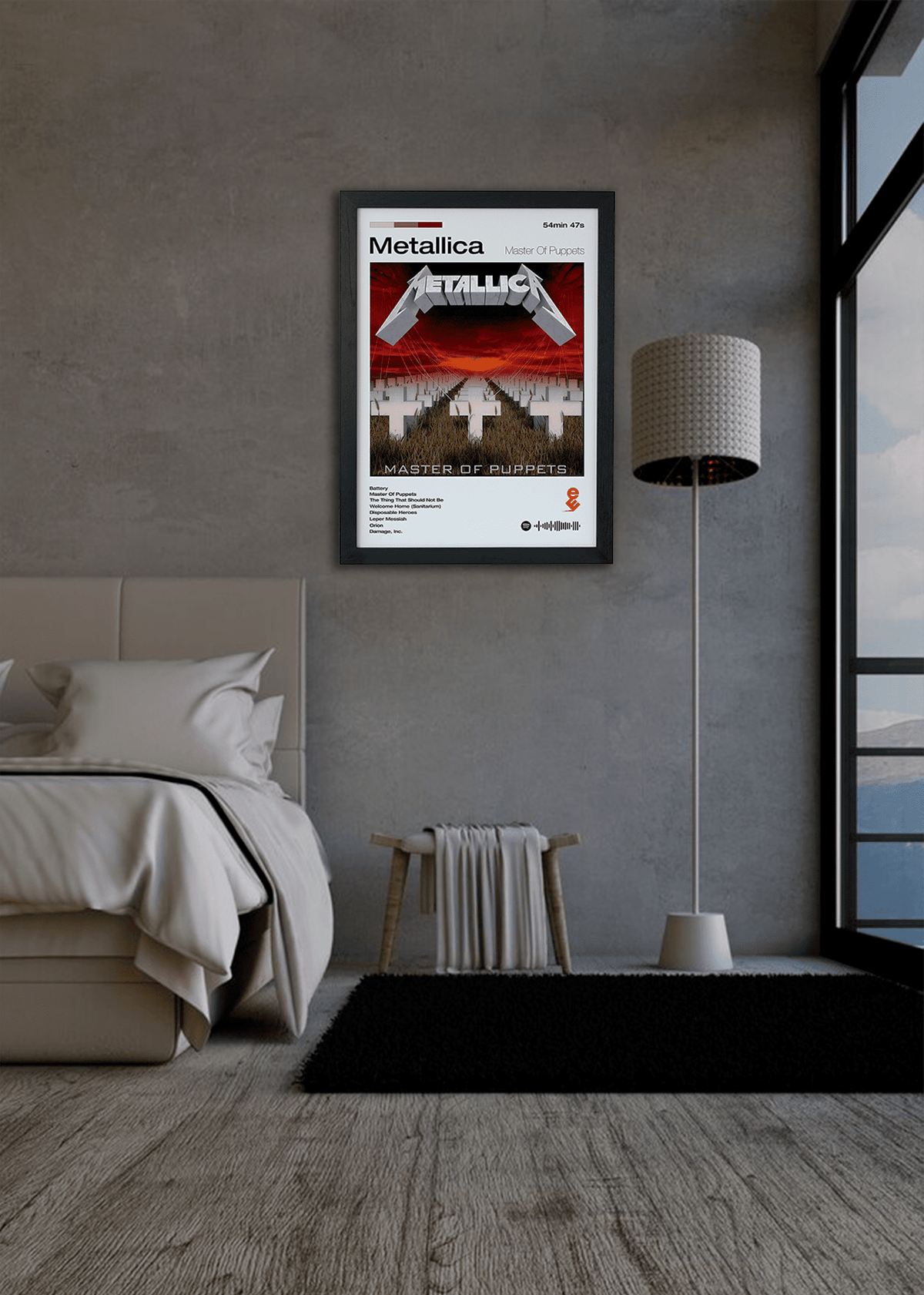 Quadro Metallica Master of Puppets