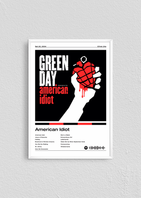 Quadro Green Day American Idiot
