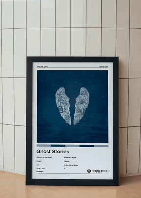 Quadro Coldplay Ghost Stories