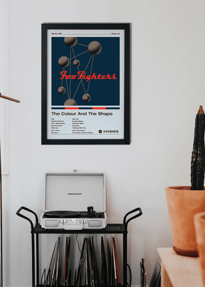 Quadro Foo Fighters Colors and Shape