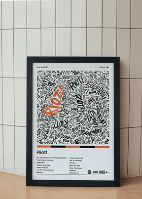 Quadro Paramore Riot!