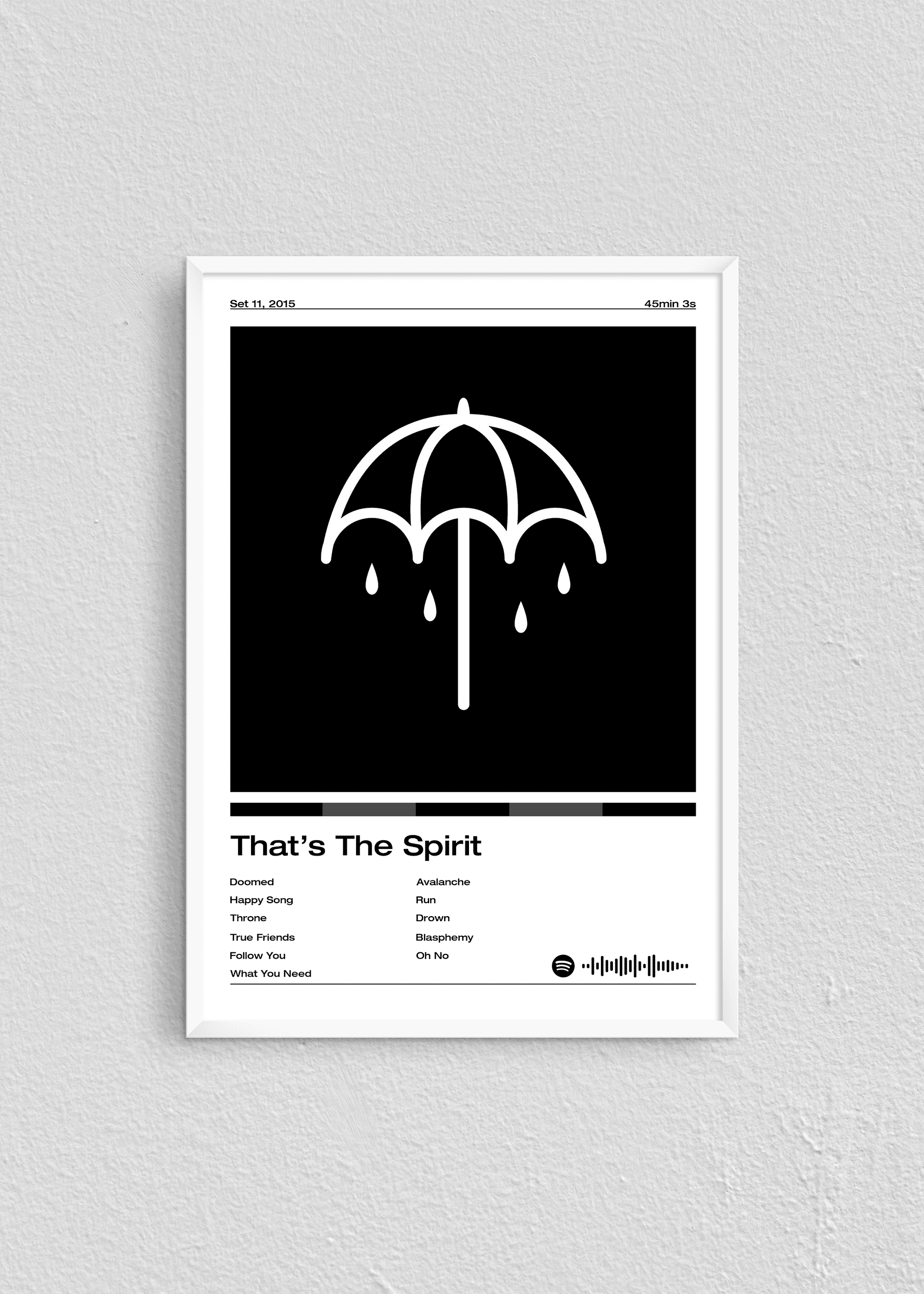 Quadro Bring Me The Horizon That's The Spirit Quadro Bring Me The Horizon That's The Spirit