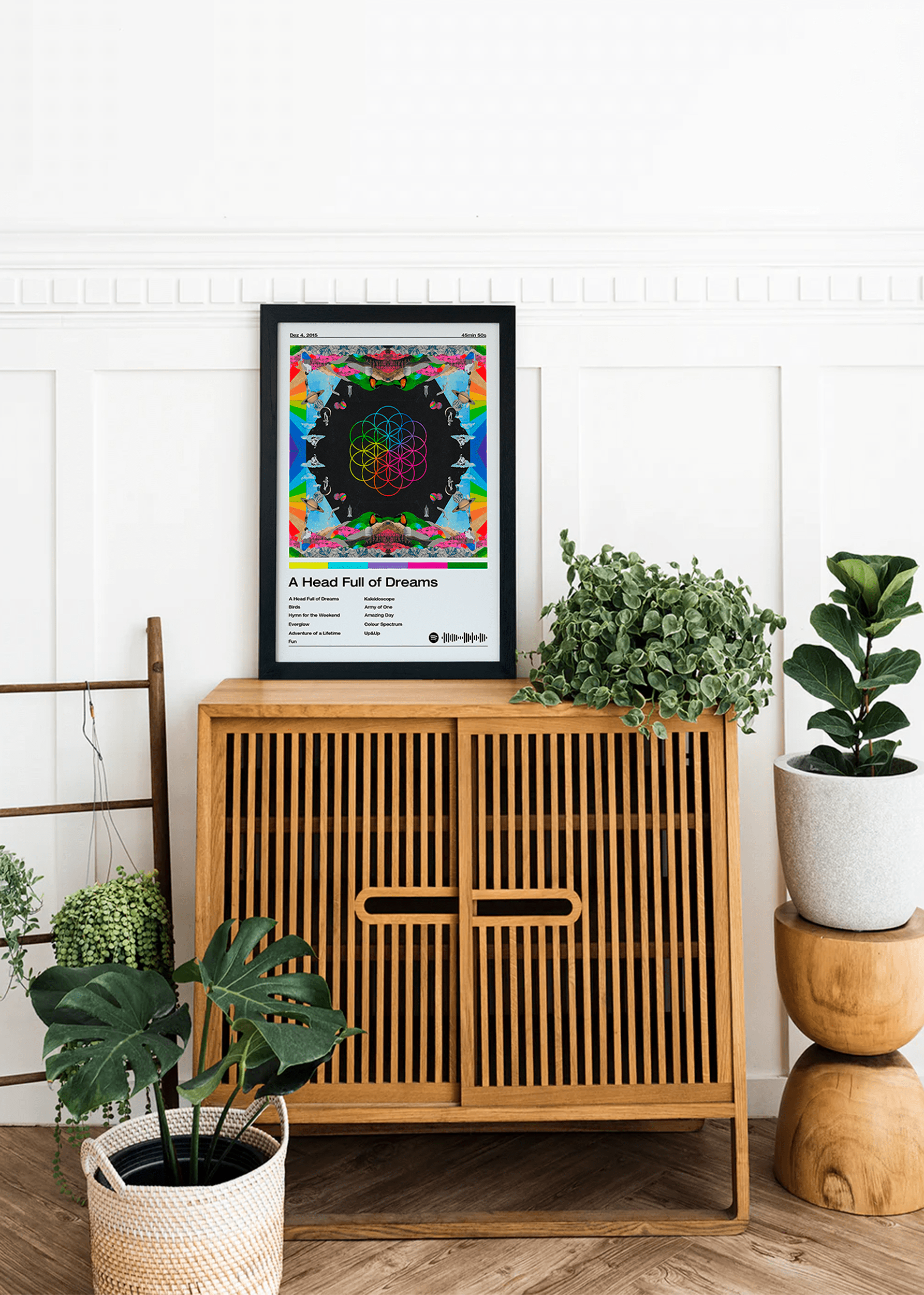 Quadro Coldplay A Head Full of Dreams