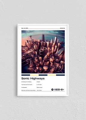 Quadro Foo Fighters Sonic Highways