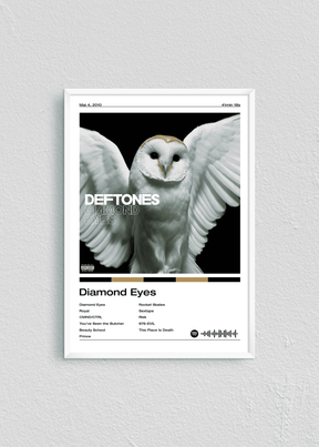 Quadro Deftones Diamond Eyes