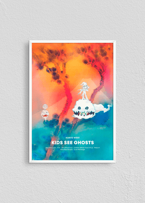 Quadro Kanye West Kids See Ghost Capa