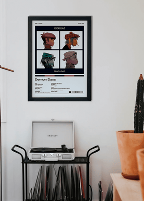 Quadro Gorillaz Demon Days