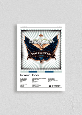 Quadro Foo Fighters In Your Honor
