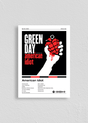 Quadro Green Day American Idiot