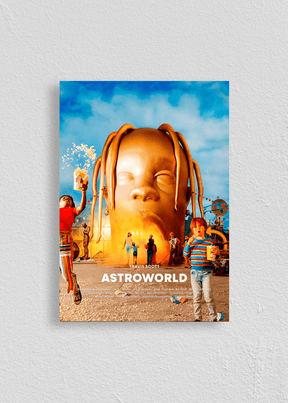 Quadro Travis Scott Astroworld Capa