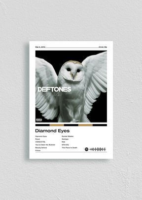 Quadro Deftones Diamond Eyes