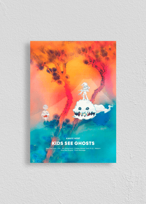 Quadro Kanye West Kids See Ghost Capa