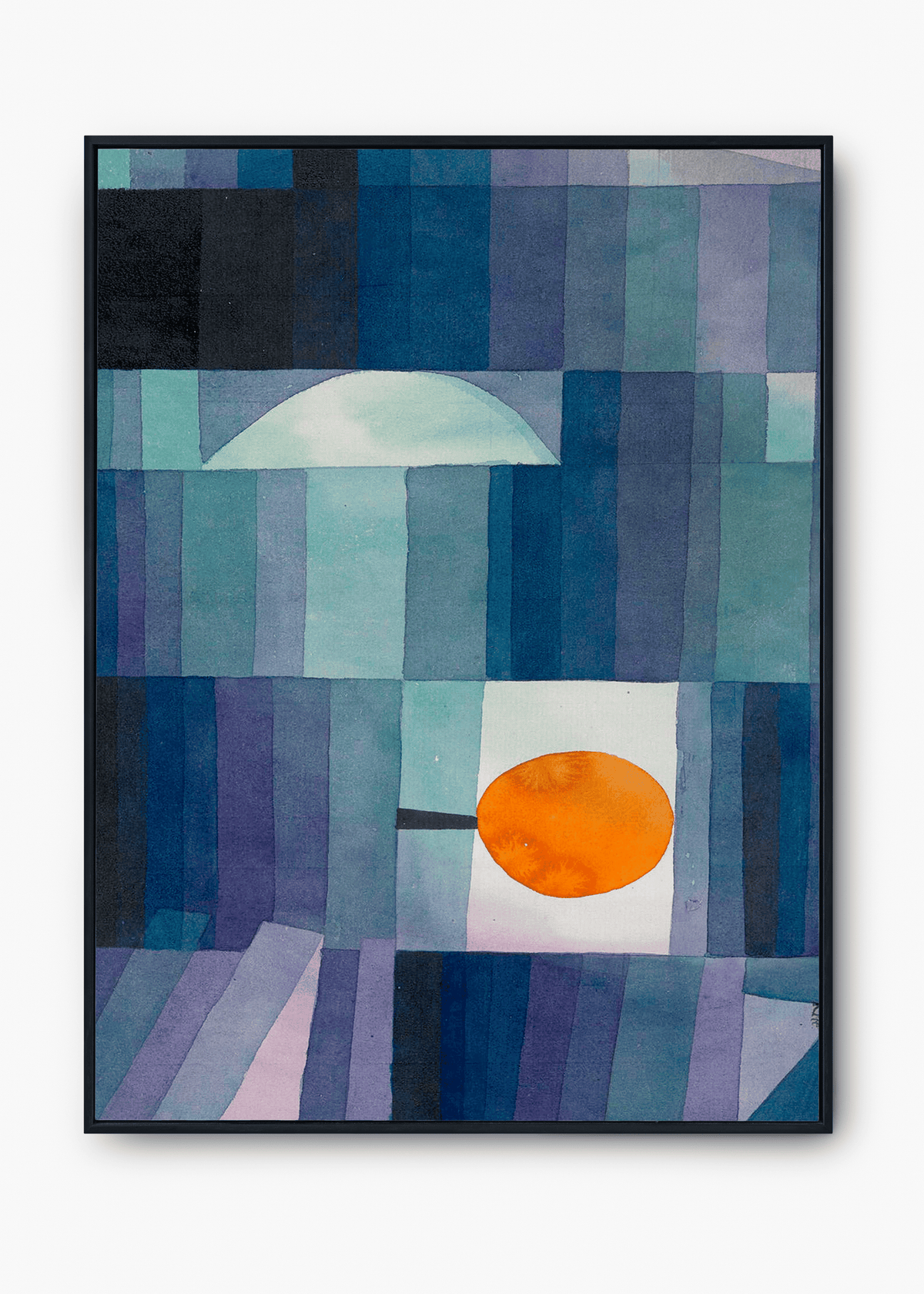 Quadro Em Azul I