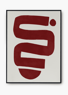 Quadro Flow Vermelho I