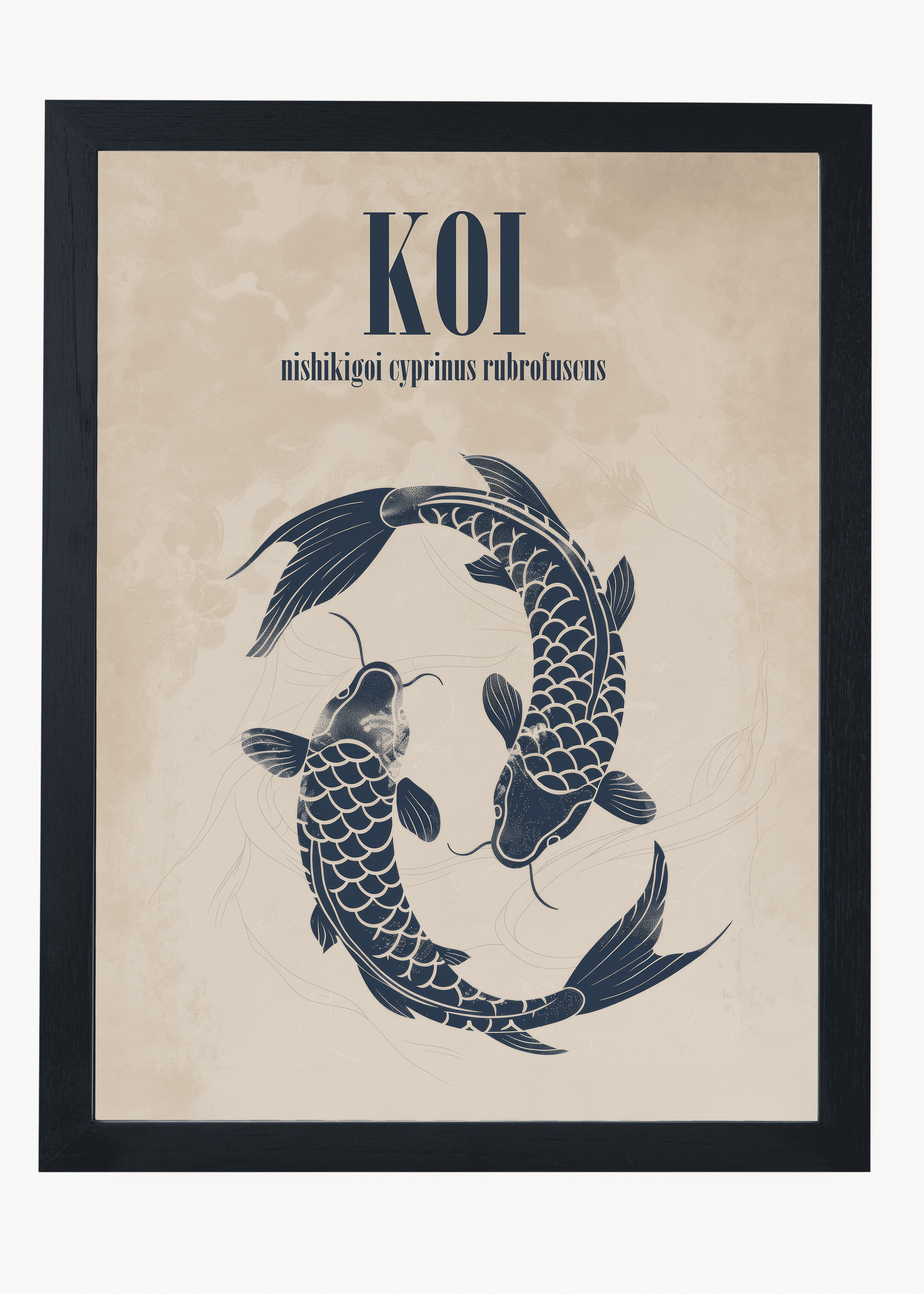 Quadro Koi Fish