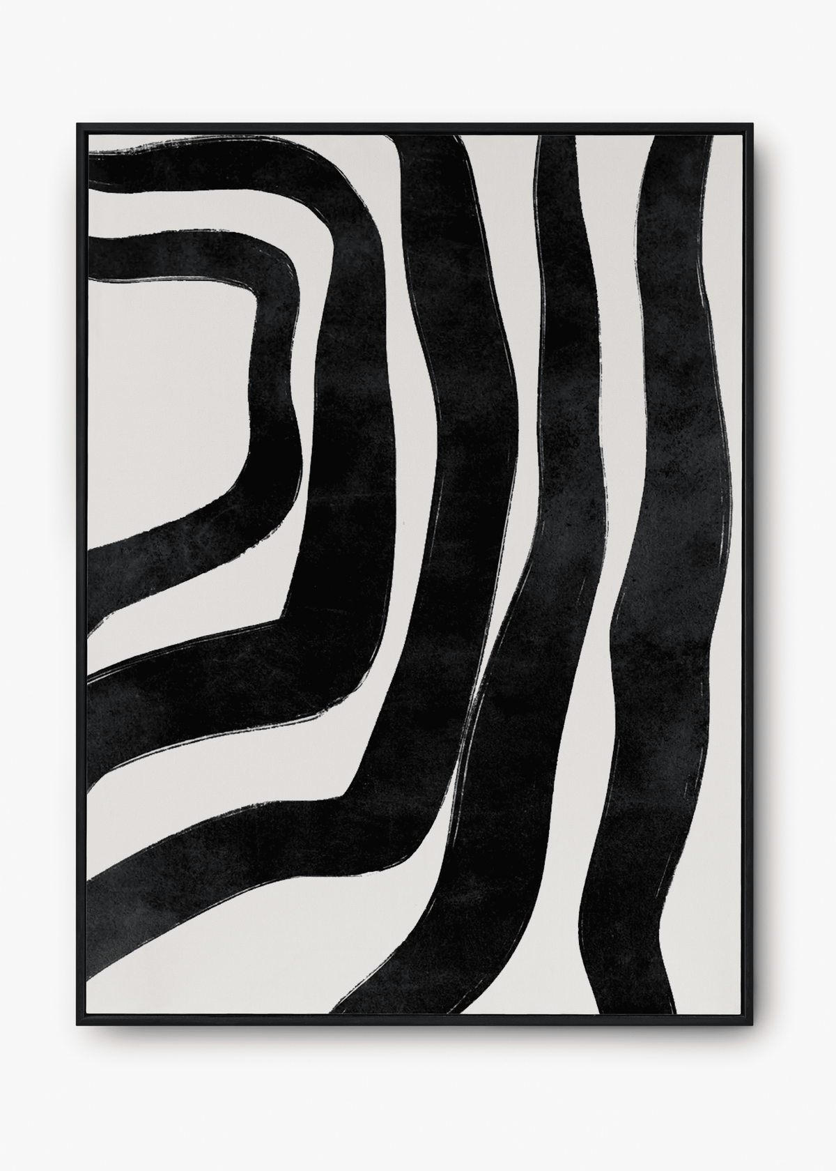 Quadro Flow Preto III