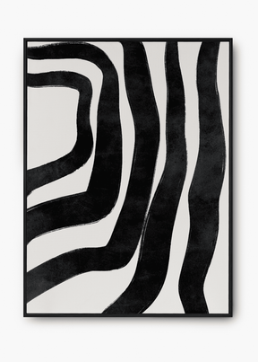 Quadro Flow Preto III