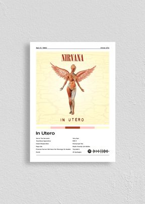 Quadro Nirvana In Utero