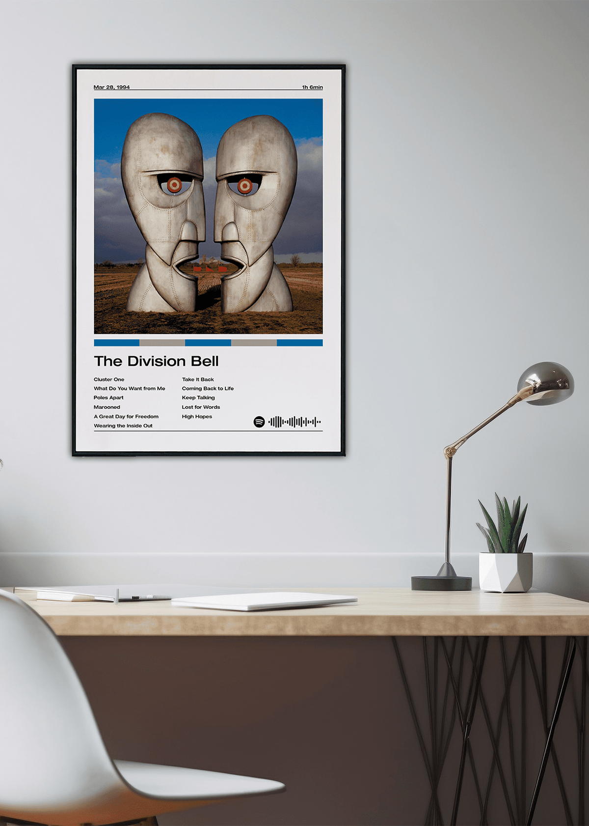 Quadro Pink Floyd The Division Bell
