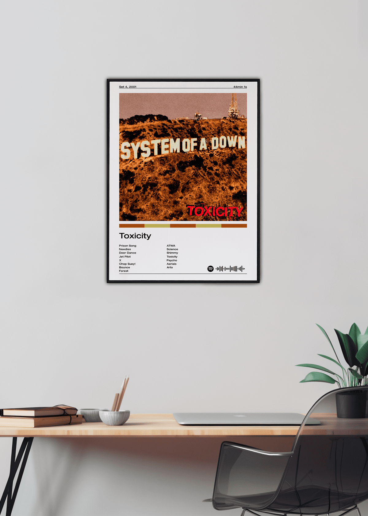 Quadro Toxicity System of a Down