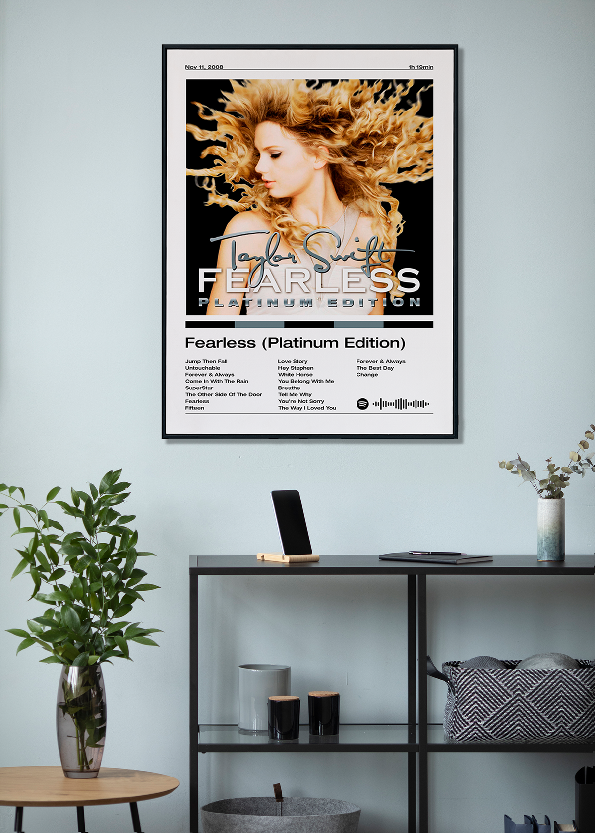 Quadro Taylor Swift Fearless Platinum Edition