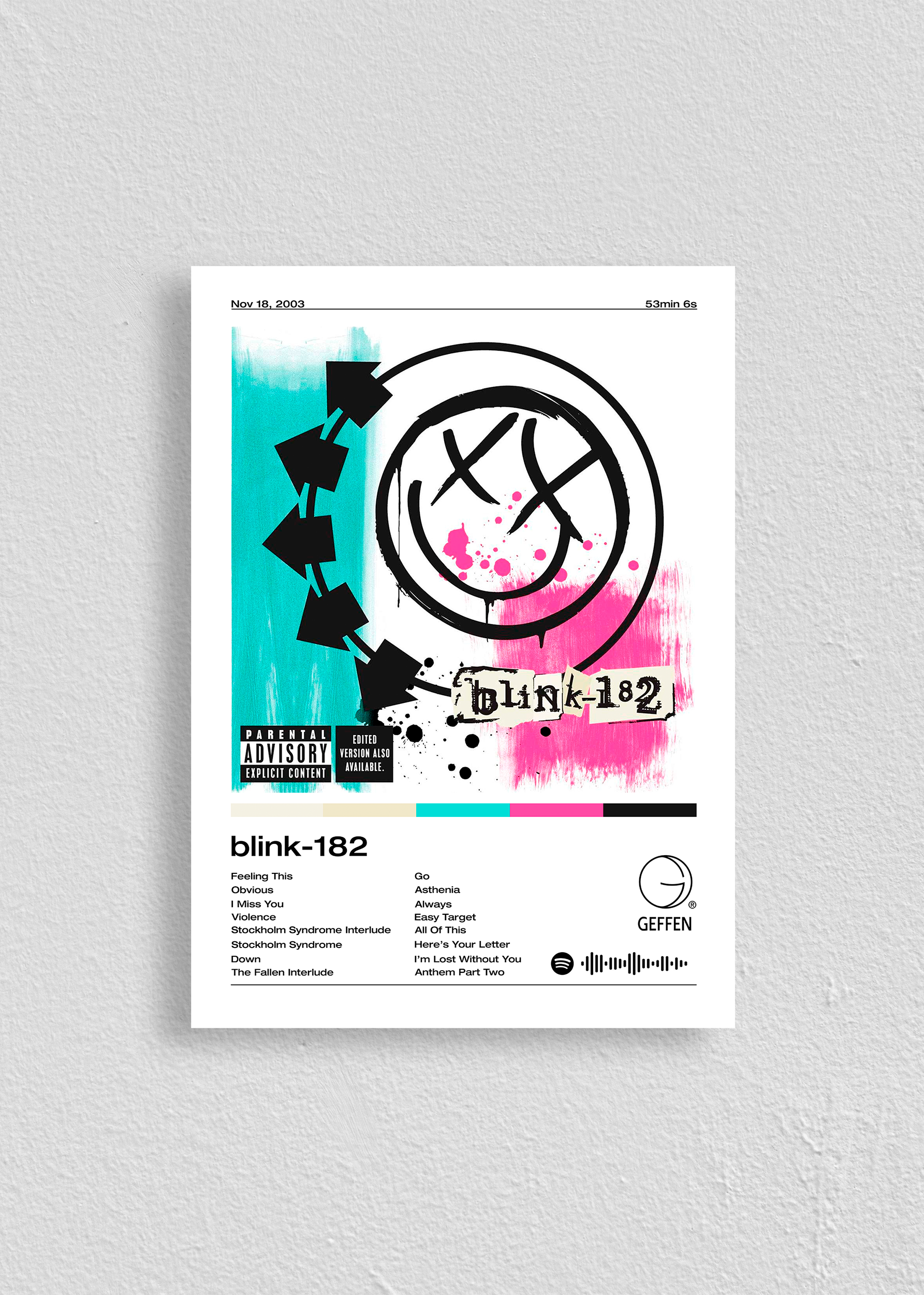 Quadro Blink-182