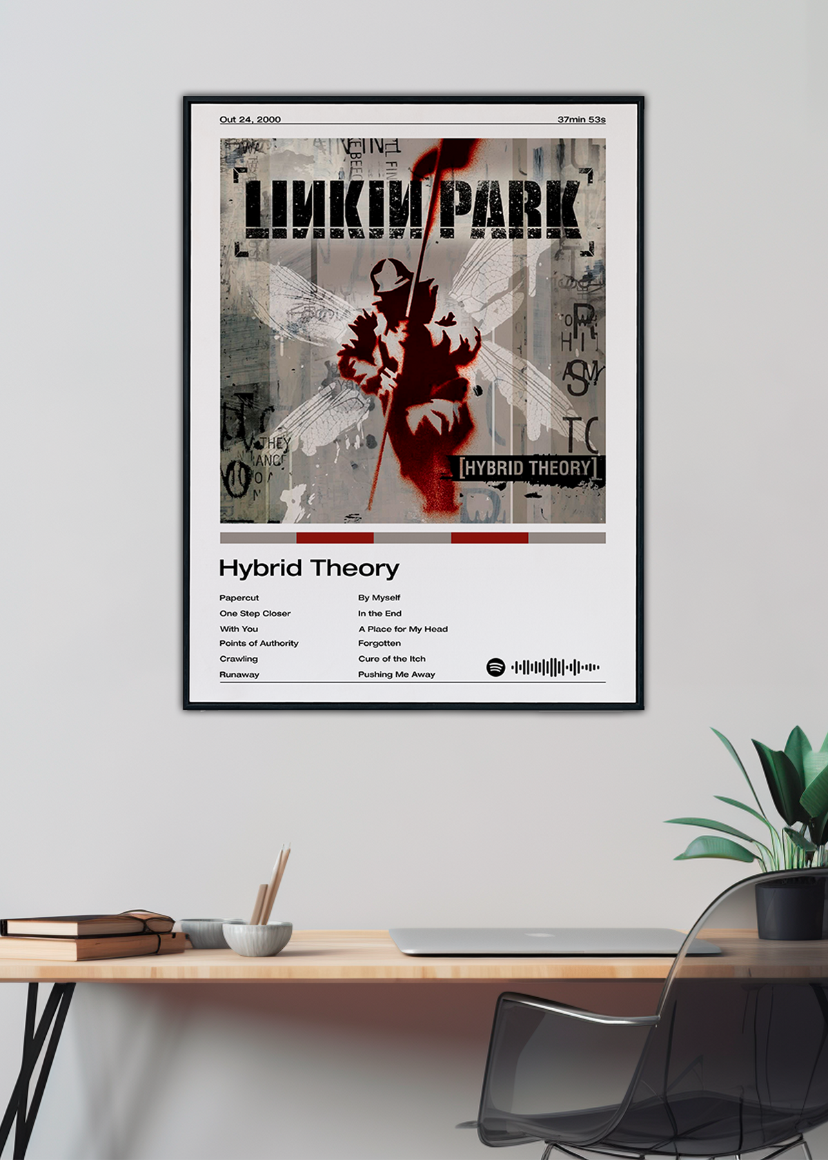 Quadro Linkin Park Hybrid Theory