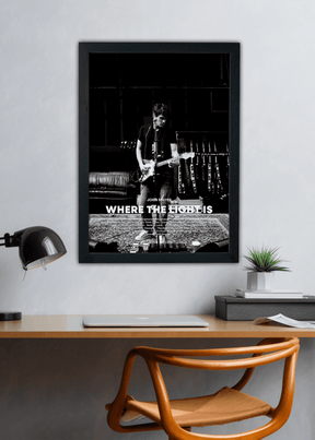 Quadro John Mayer Where The Light Is Capa