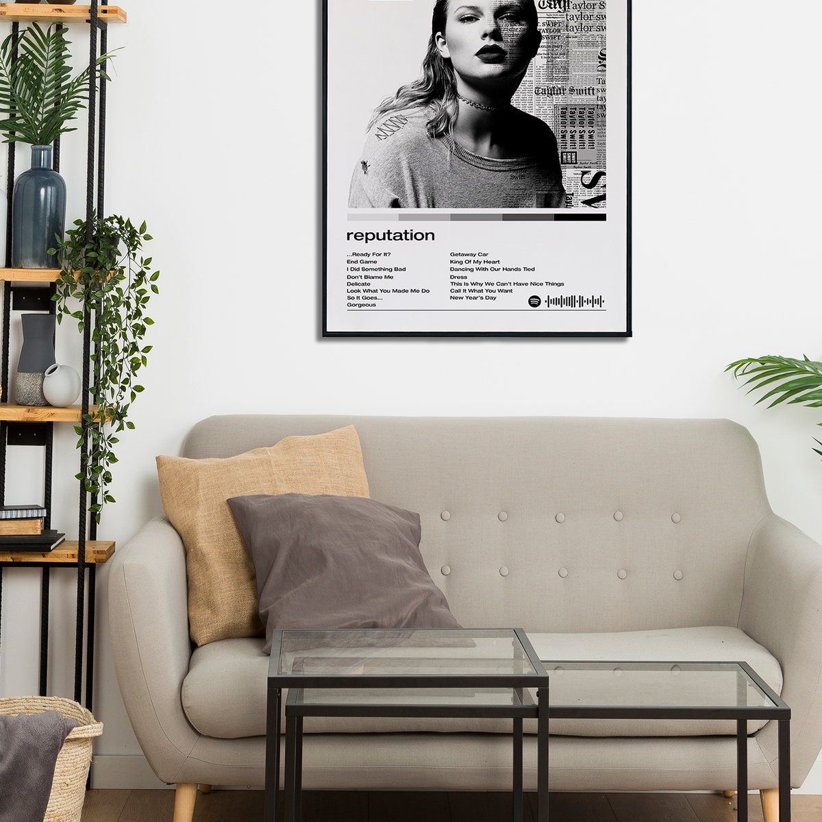 Quadro Taylor Swift Reputation