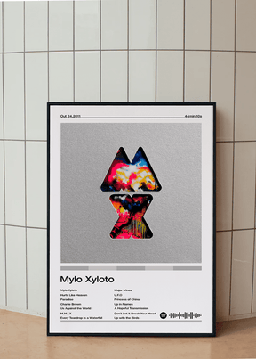 Quadro Coldplay Mylo Xyloto