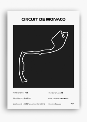 Quadro Mônaco Black