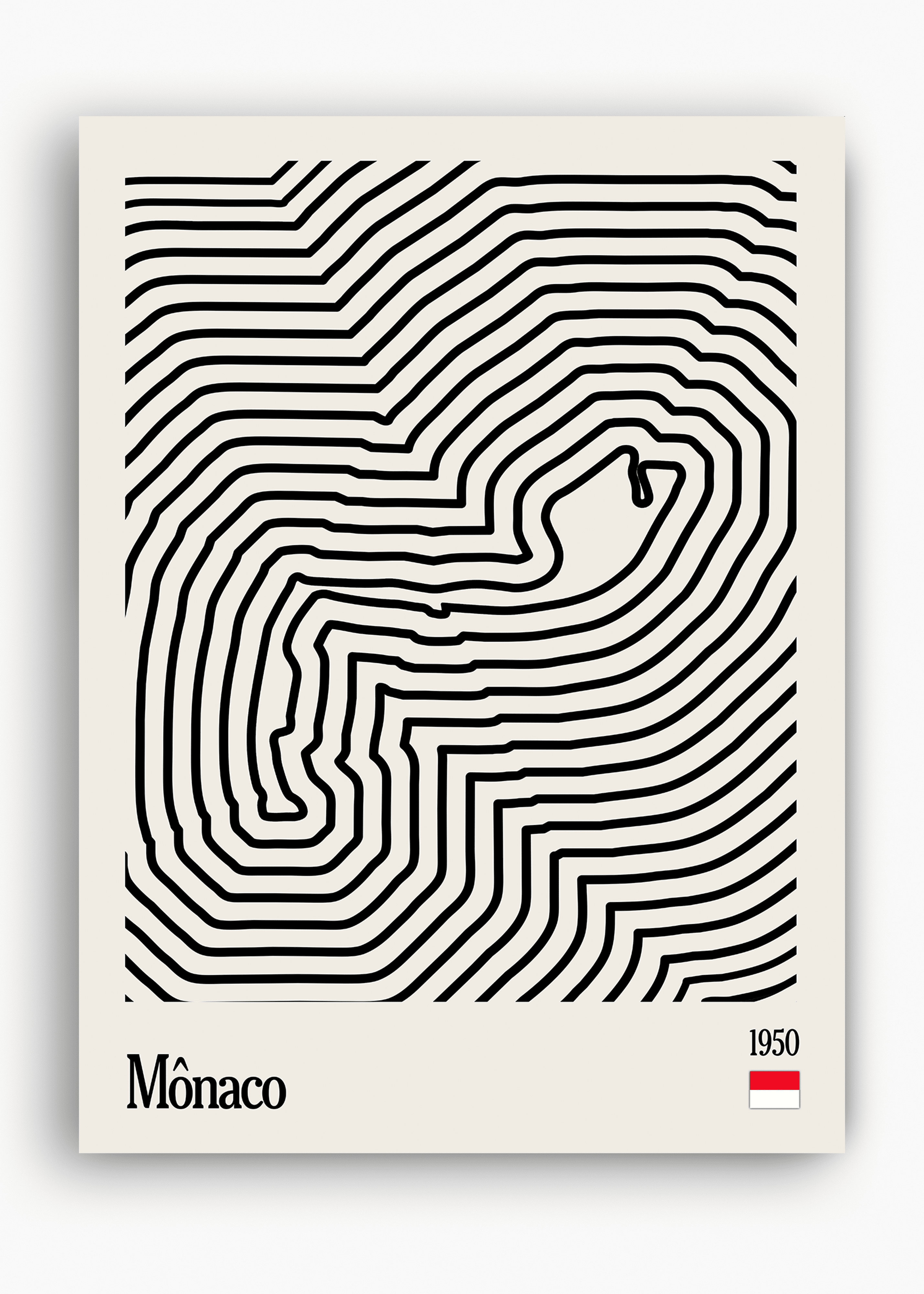 Quadro Mônaco Mosaic