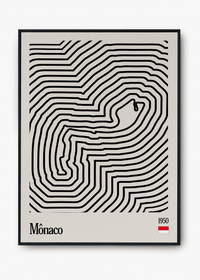 Quadro Mônaco Mosaic