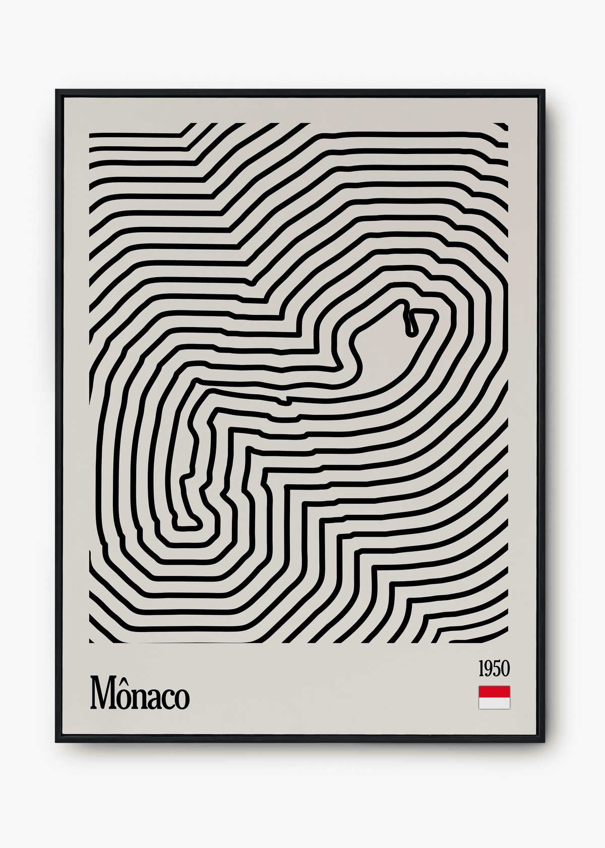 Quadro Mônaco Mosaic