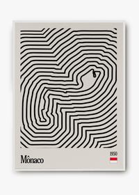 Quadro Mônaco Mosaic