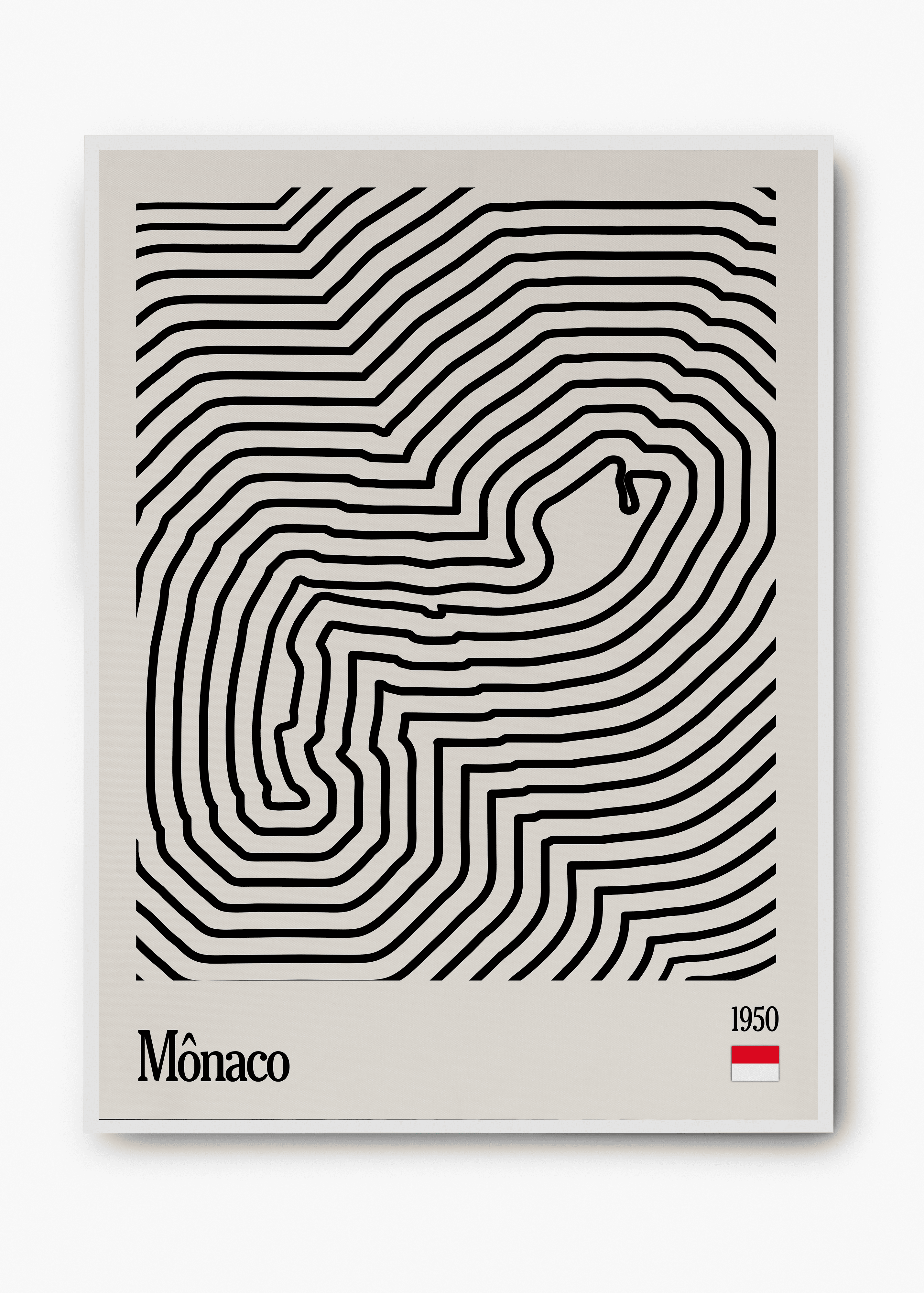 Quadro Mônaco Mosaic