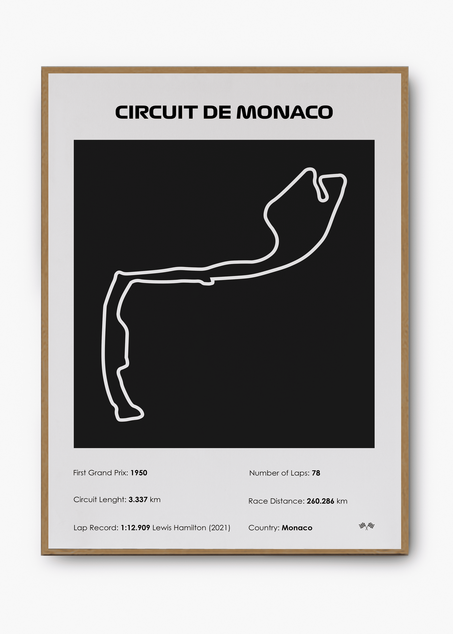 Quadro Mônaco Black