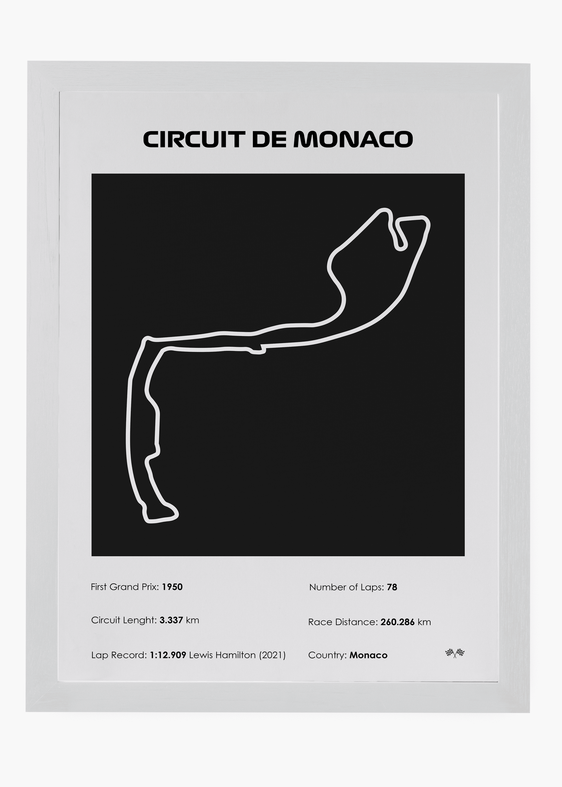 Quadro Mônaco Black